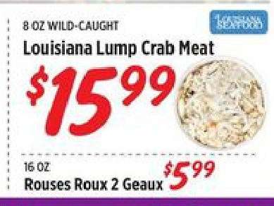 Louisiana Lump Crab Meat