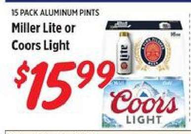 Miller Lite or Coors Light