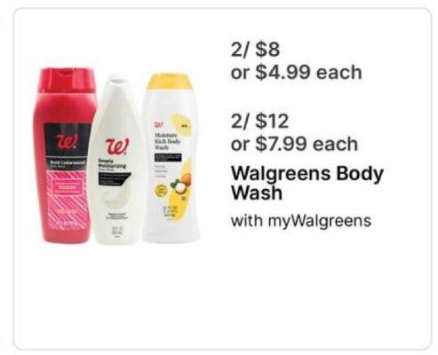 Walgreens Body Wash