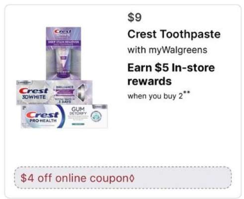 Crest Toothpaste