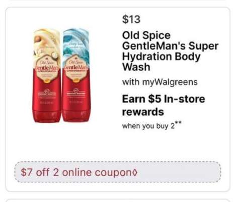 Old Spice GentleMan's Super Hydration Body Wash