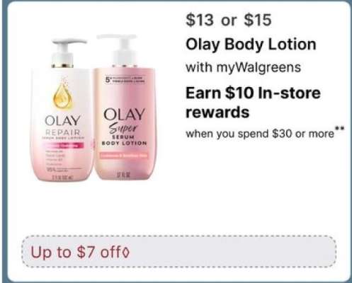 Olay Body Lotion