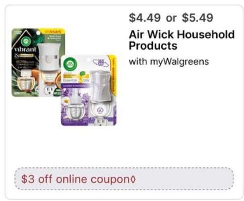 Air Wick Household Products