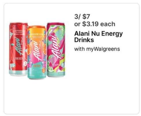 Alani Nu Energy Drinks