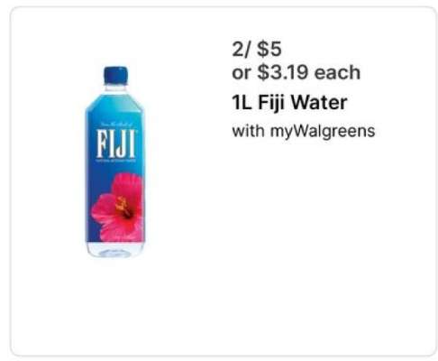 1L Fiji Water