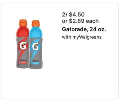 Gatorade, 24 oz.