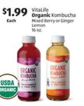 VitaLife Organic Kombucha
