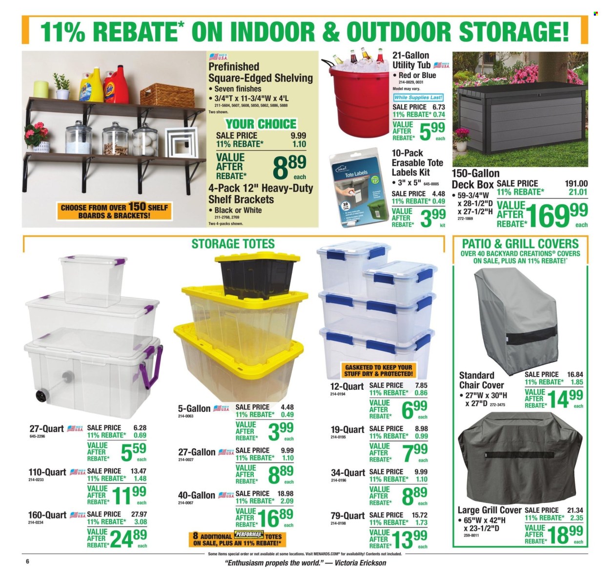 Menards ad  - 09.03.2026 - 09.13.2026. Page 11