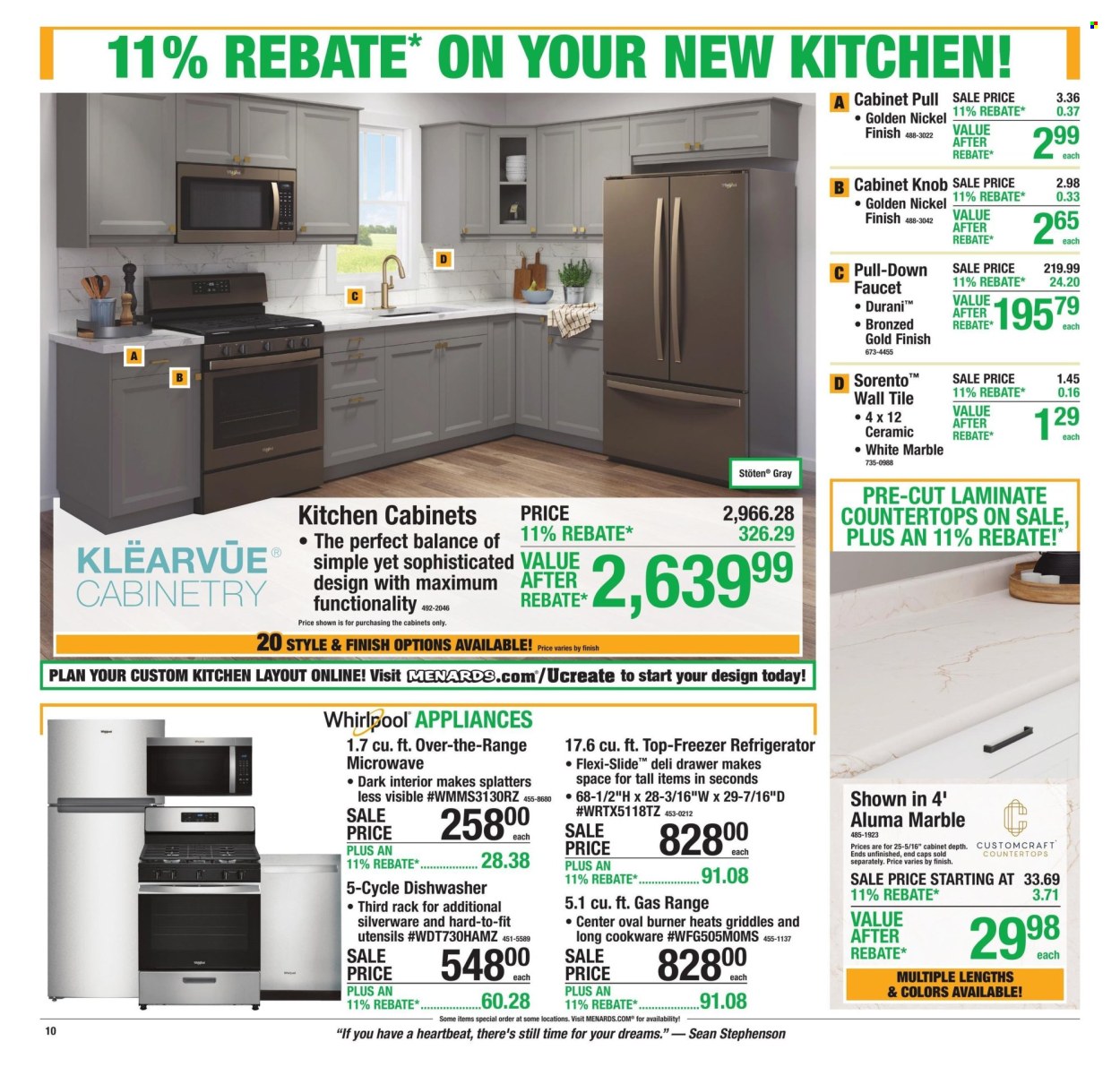 Menards ad  - 09.03.2026 - 09.13.2026. Page 17