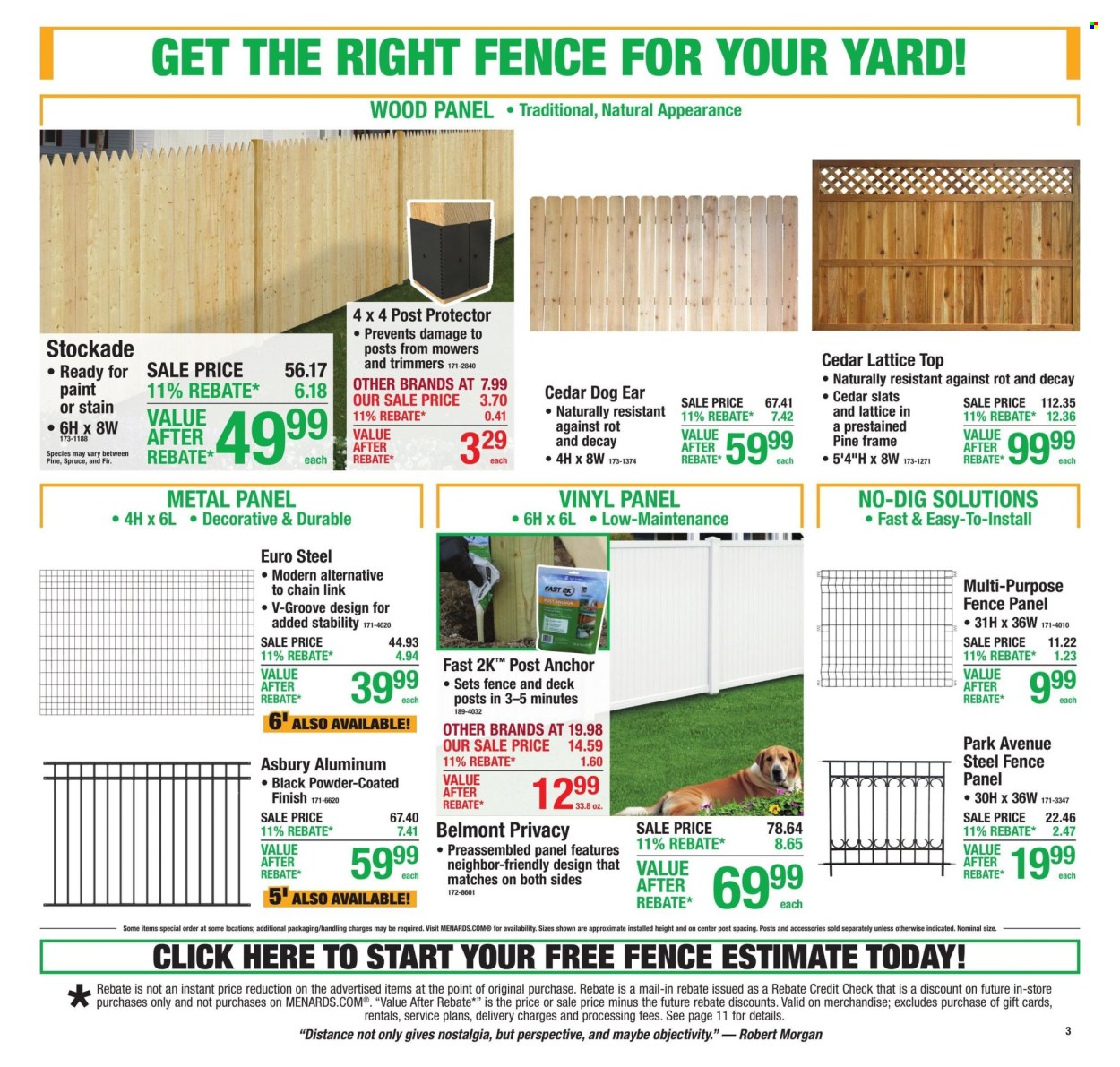 Menards ad  - 09.03.2026 - 09.13.2026. Page 6