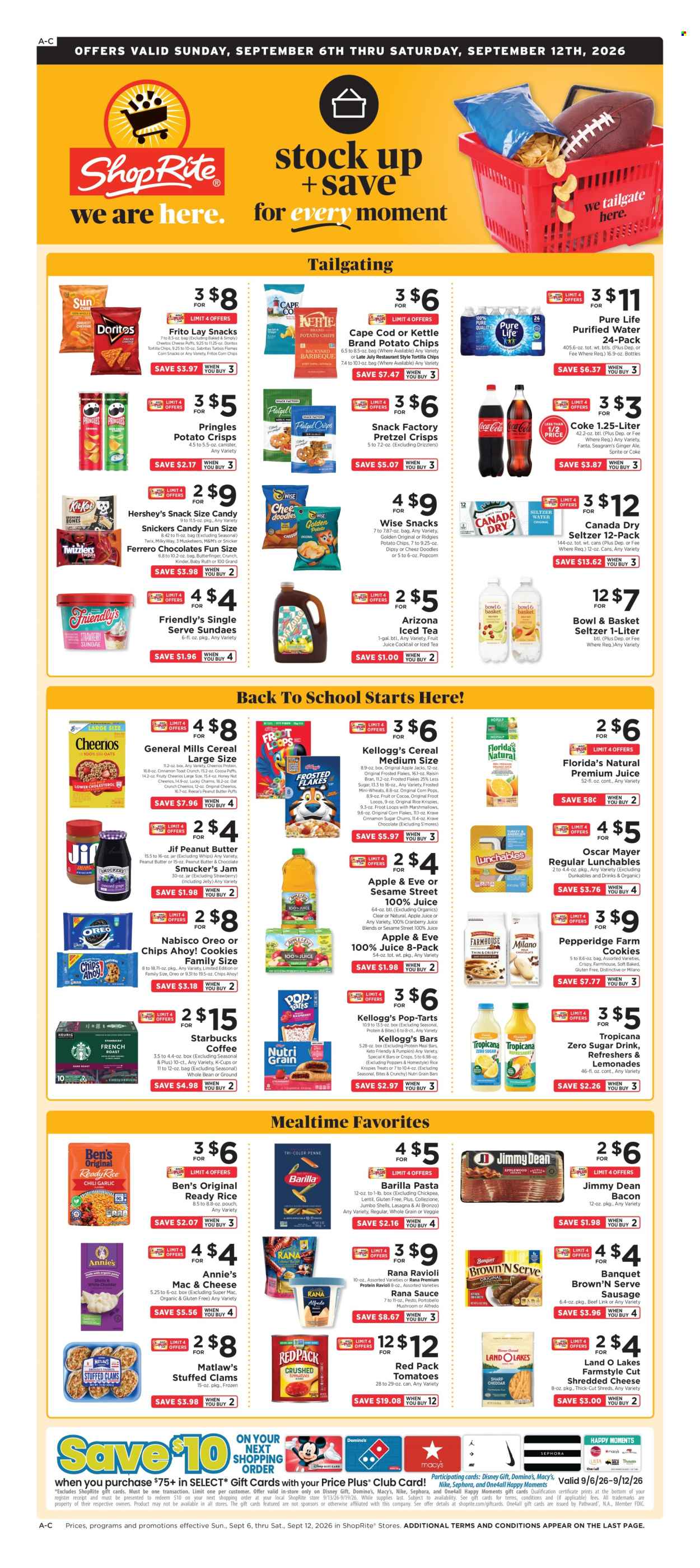 ShopRite ad  - 09.06.2026 - 09.12.2026. Page 1