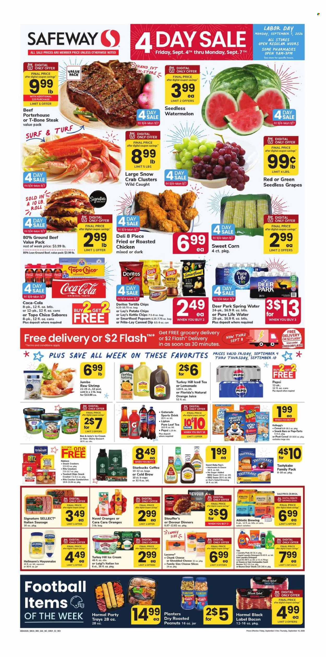 Safeway ad  - 09.04.2026 - 09.10.2026. Page 1