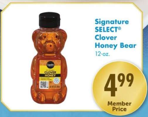 Signature Select Clover Honey Bear