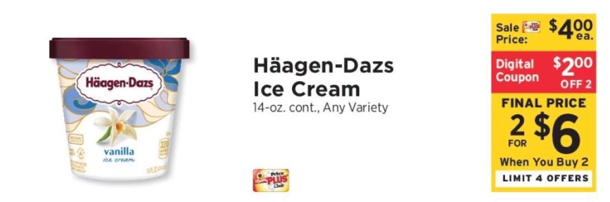 Häagen Dazs Ice Cream