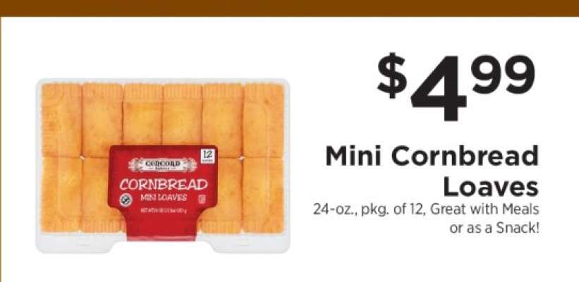 Mini Cornbread Loaves