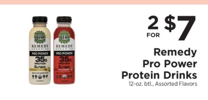 Remedy Pro Power Protein Drinks