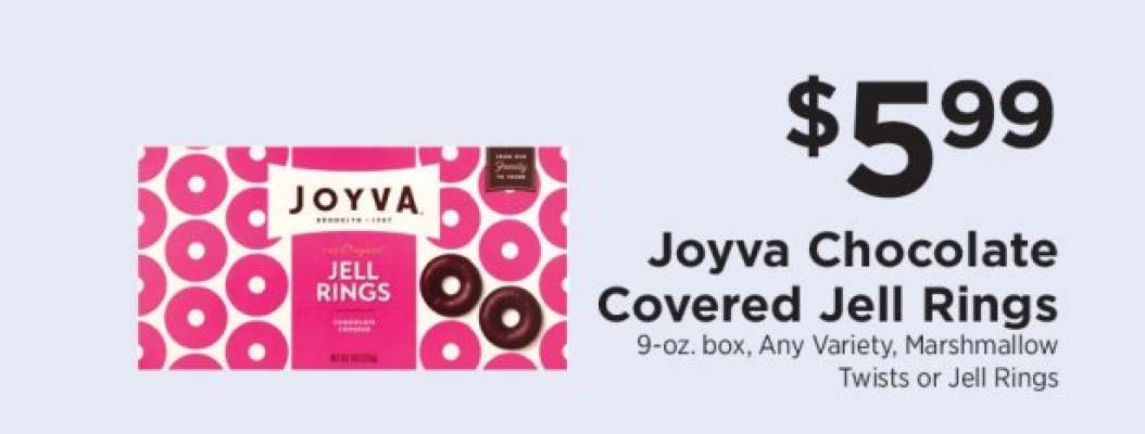 Joyva Chocolate Covered Jell Rings