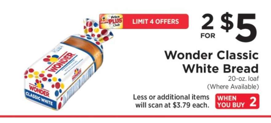 Wonder Classic White Bread