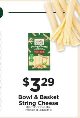 Bowl & Basket String Cheese