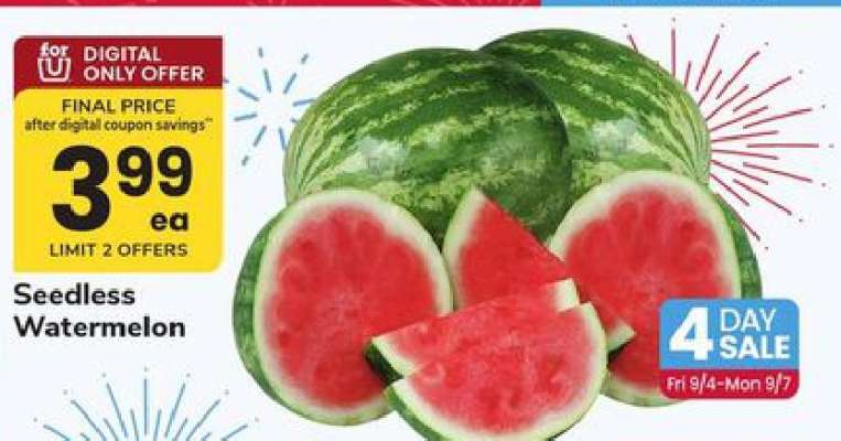 Seedless Watermelon