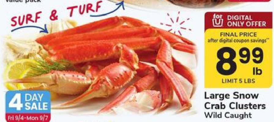 Large Snow Crab Clusters