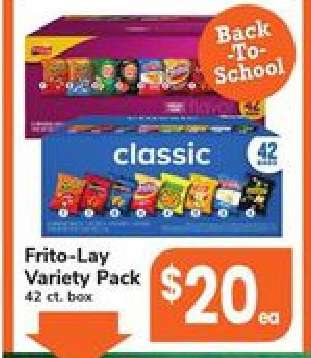 Frito Lay Variety Pack