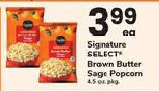 Signature SELECT Brown Butter Sage Popcorn