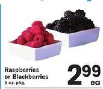 Raspberries or Blackberries
