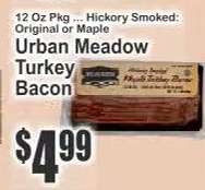 Urban Meadow Turkey Bacon