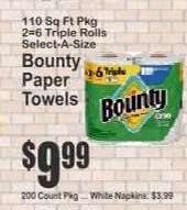 Bounty Paper Towels