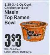 Nissin Top Ramen Bowl