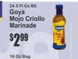 Goya Mojo Criollo Marinade