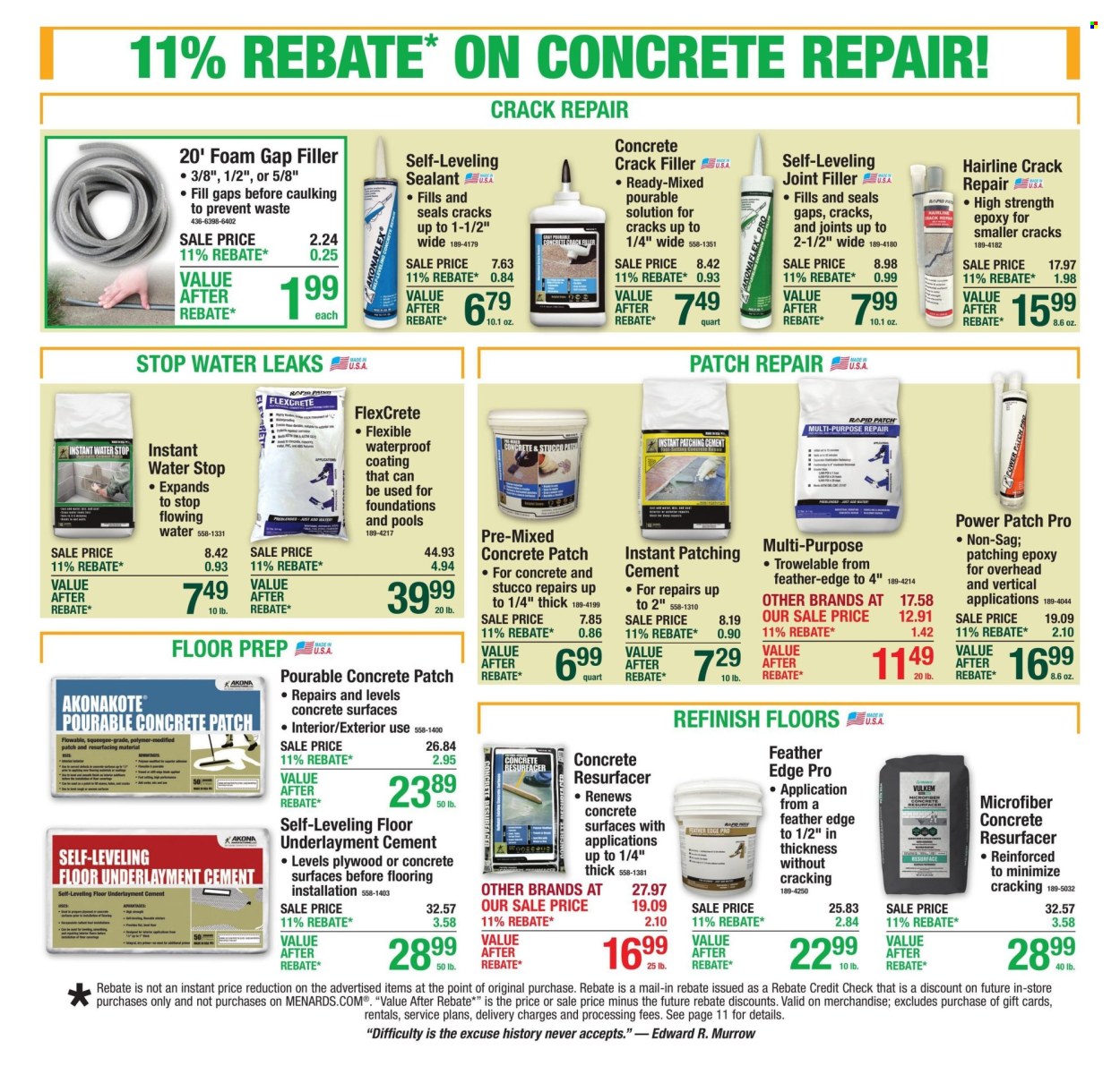 Menards ad  - 09.03.2026 - 09.13.2026. Page 8