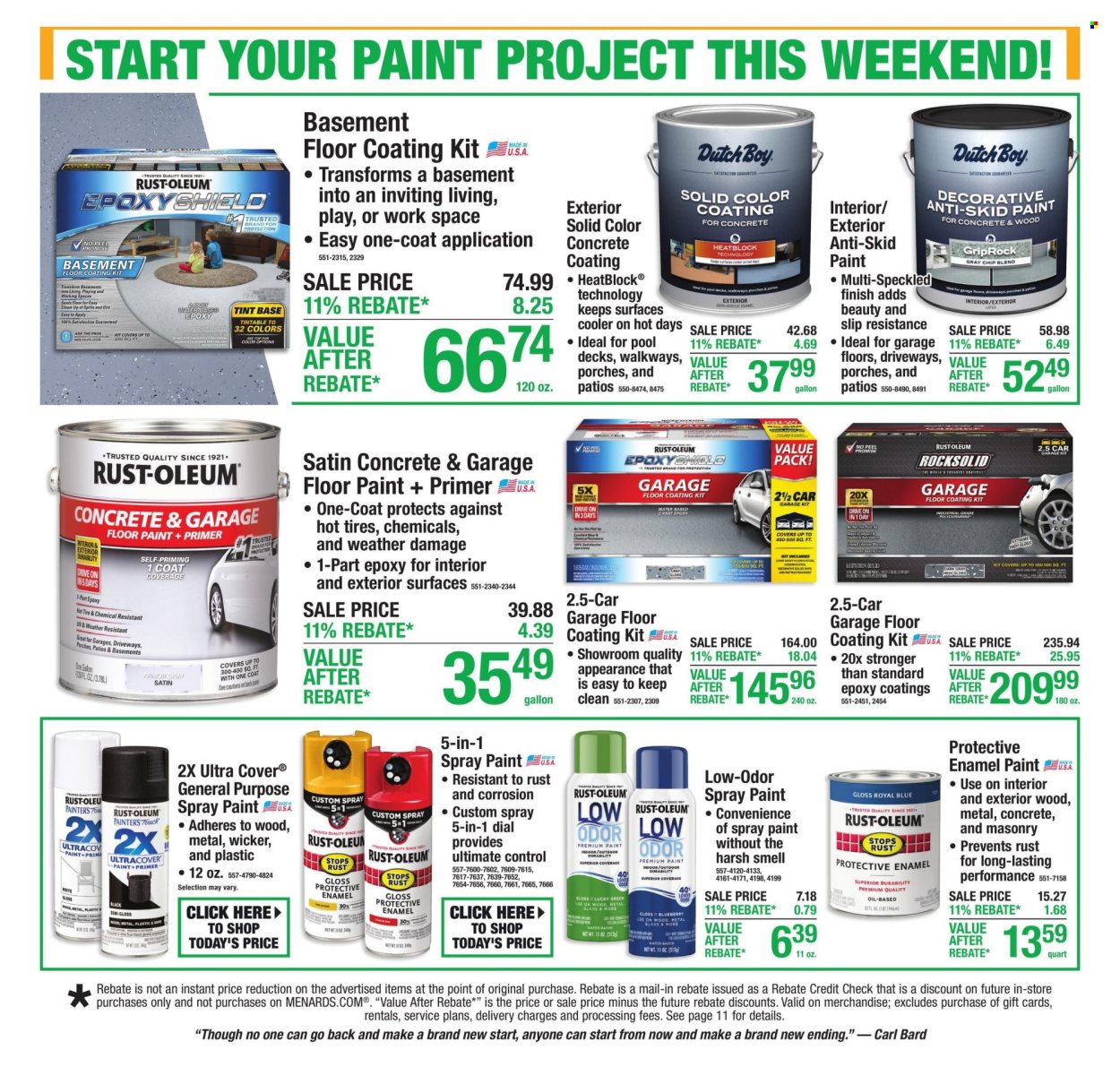 Menards ad  - 09.03.2026 - 09.13.2026. Page 10