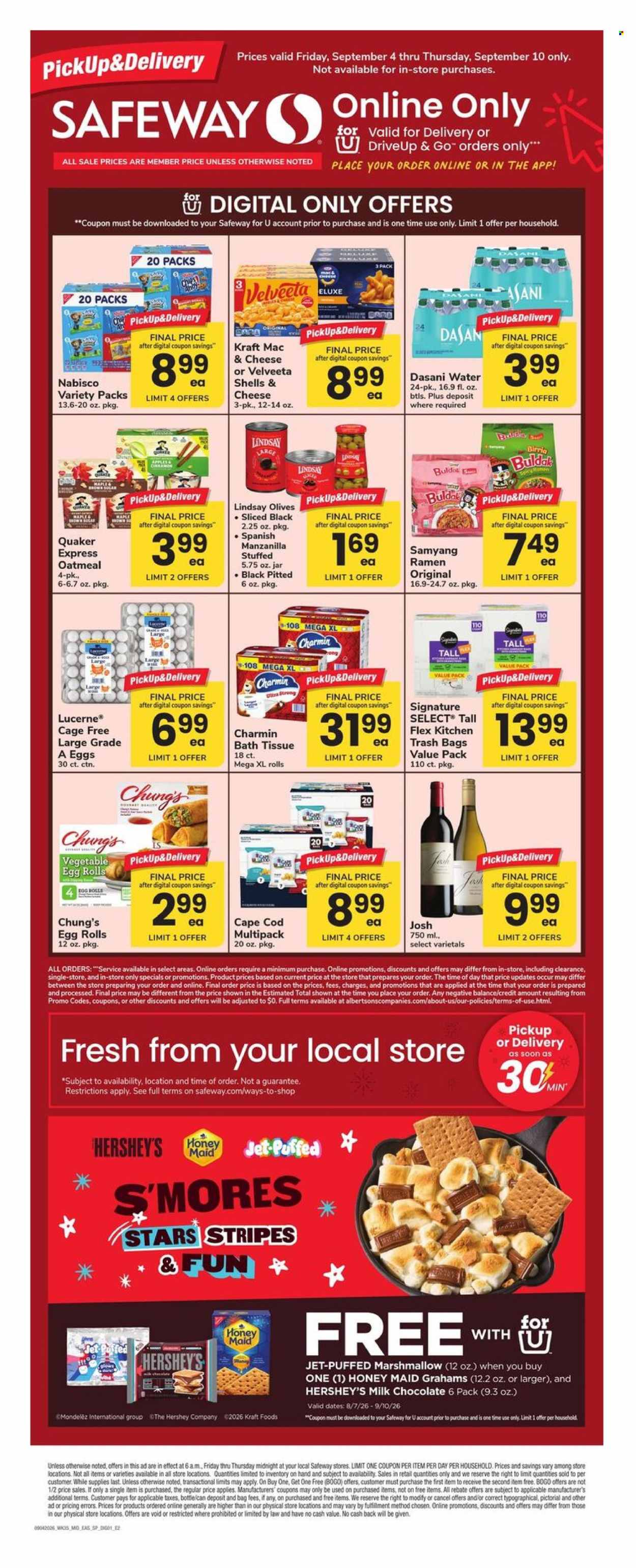 Safeway ad  - 09.04.2026 - 09.10.2026. Page 1