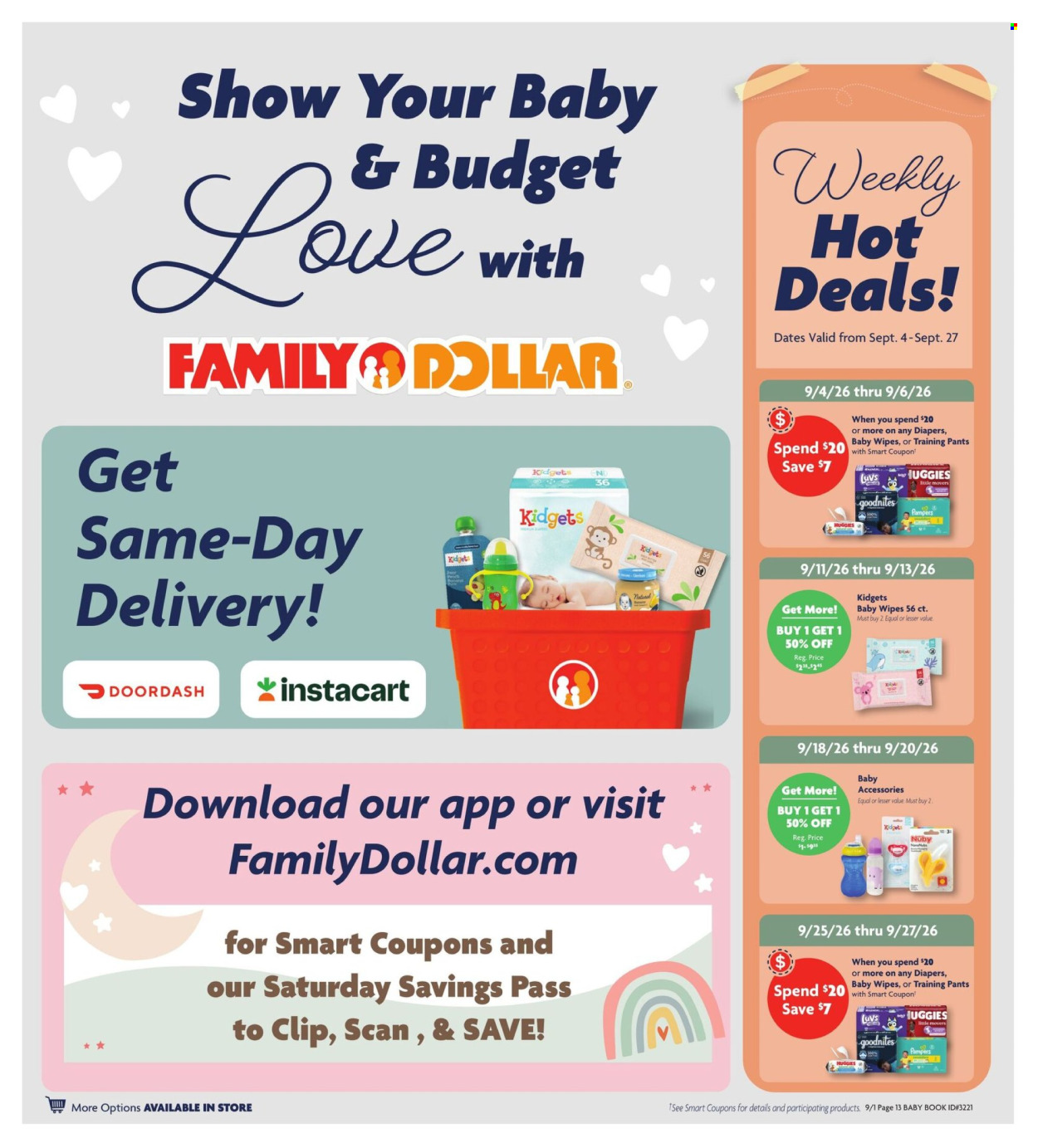 Family Dollar ad  - 09.01.2026 - 09.30.2026. Page 11