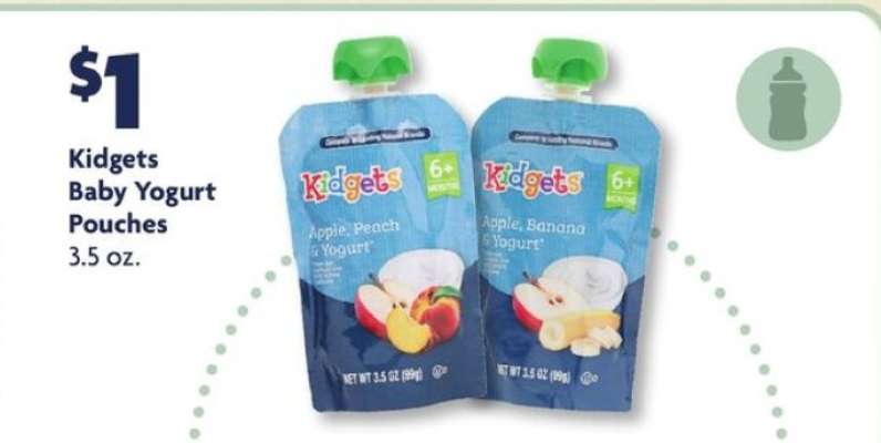 Kidgets Baby Yogurt Pouches