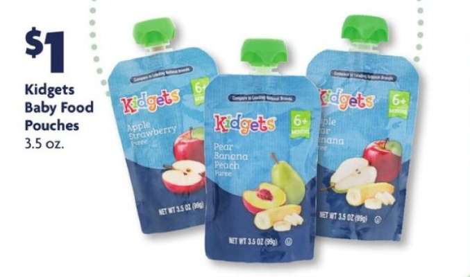 Kidgets Baby Food Pouches