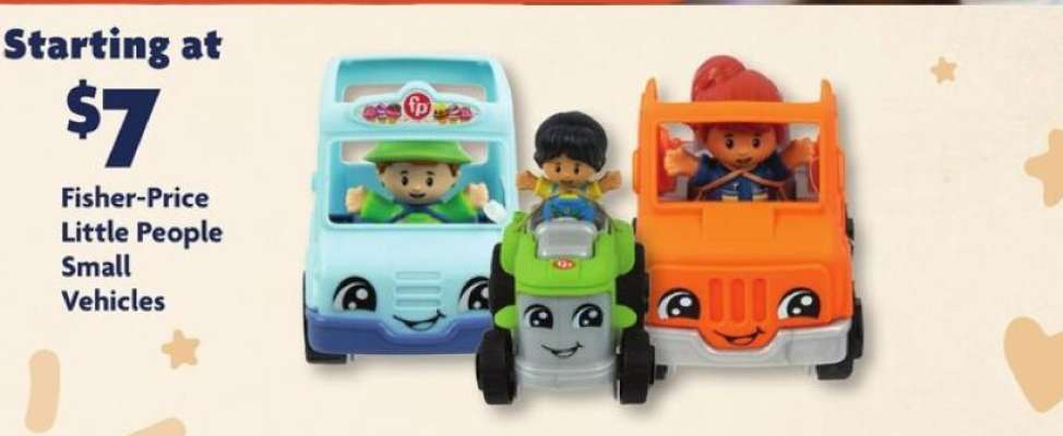 Fisher-Price Little People Small Vehicles