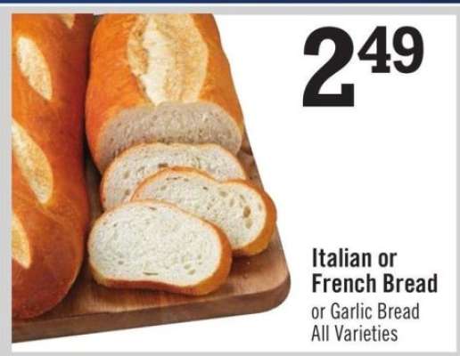 Italian or French Bread