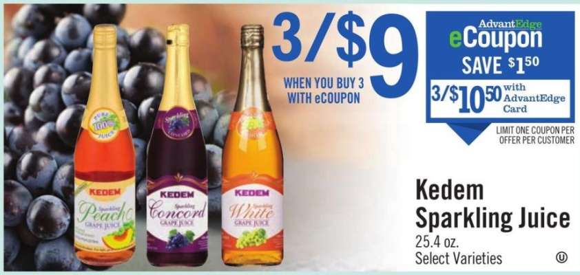 Kedem Sparkling Juice