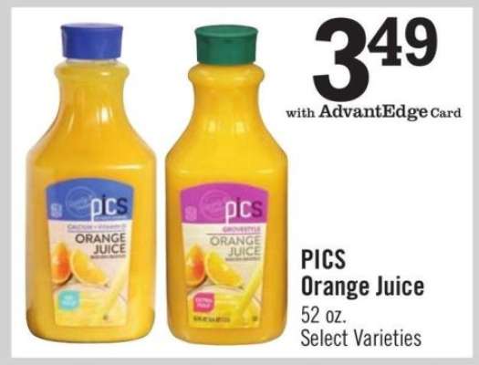 PICS Orange Juice