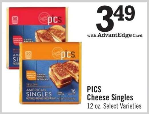 PICS Cheese Singles