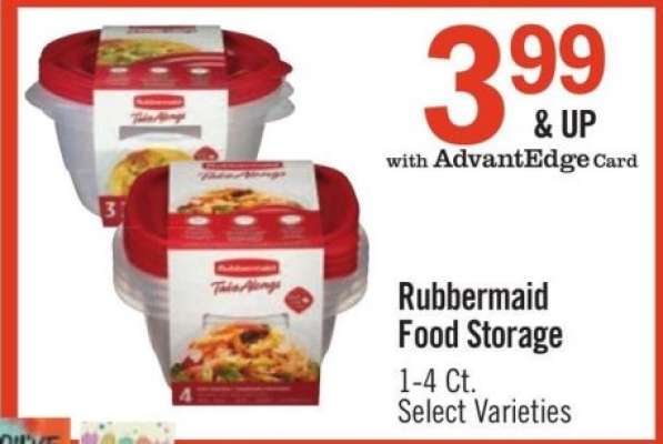 Rubbermaid Food Storage*