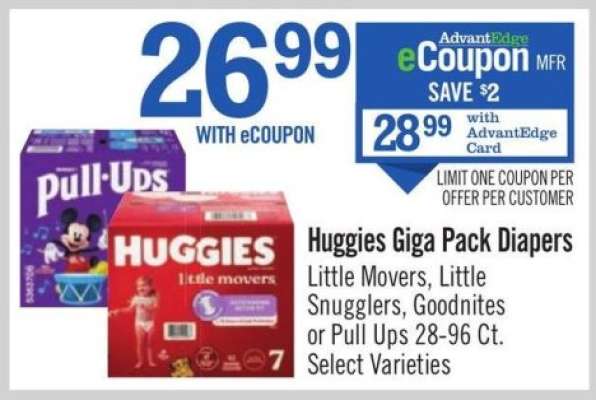 Huggies Giga Pack Diapers