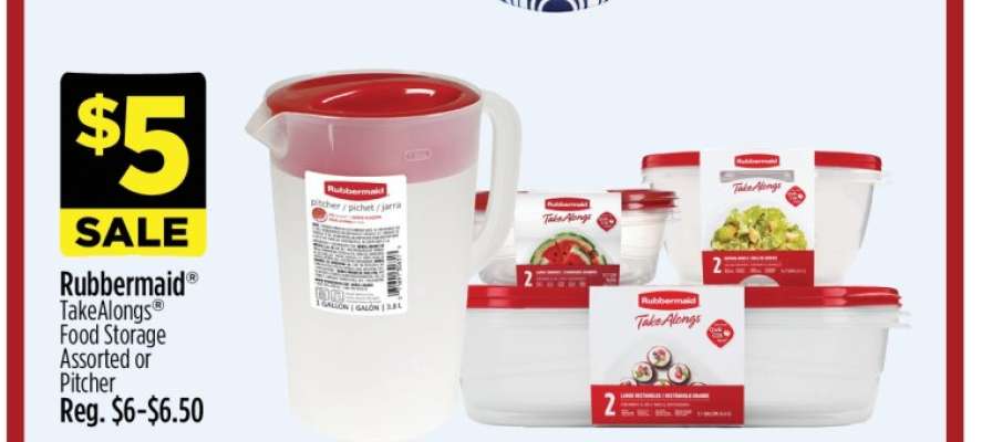 Rubbermaid TakeAlongs Food Storage Assorted or Pitcher