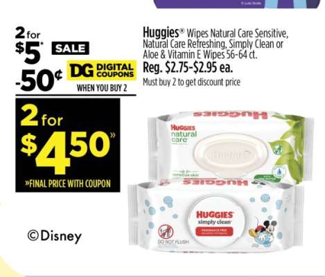 Huggies Wipes