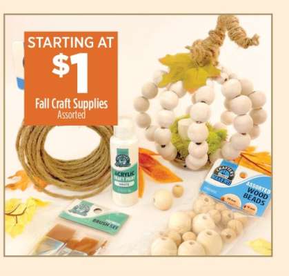 Fall Craft Supplies
