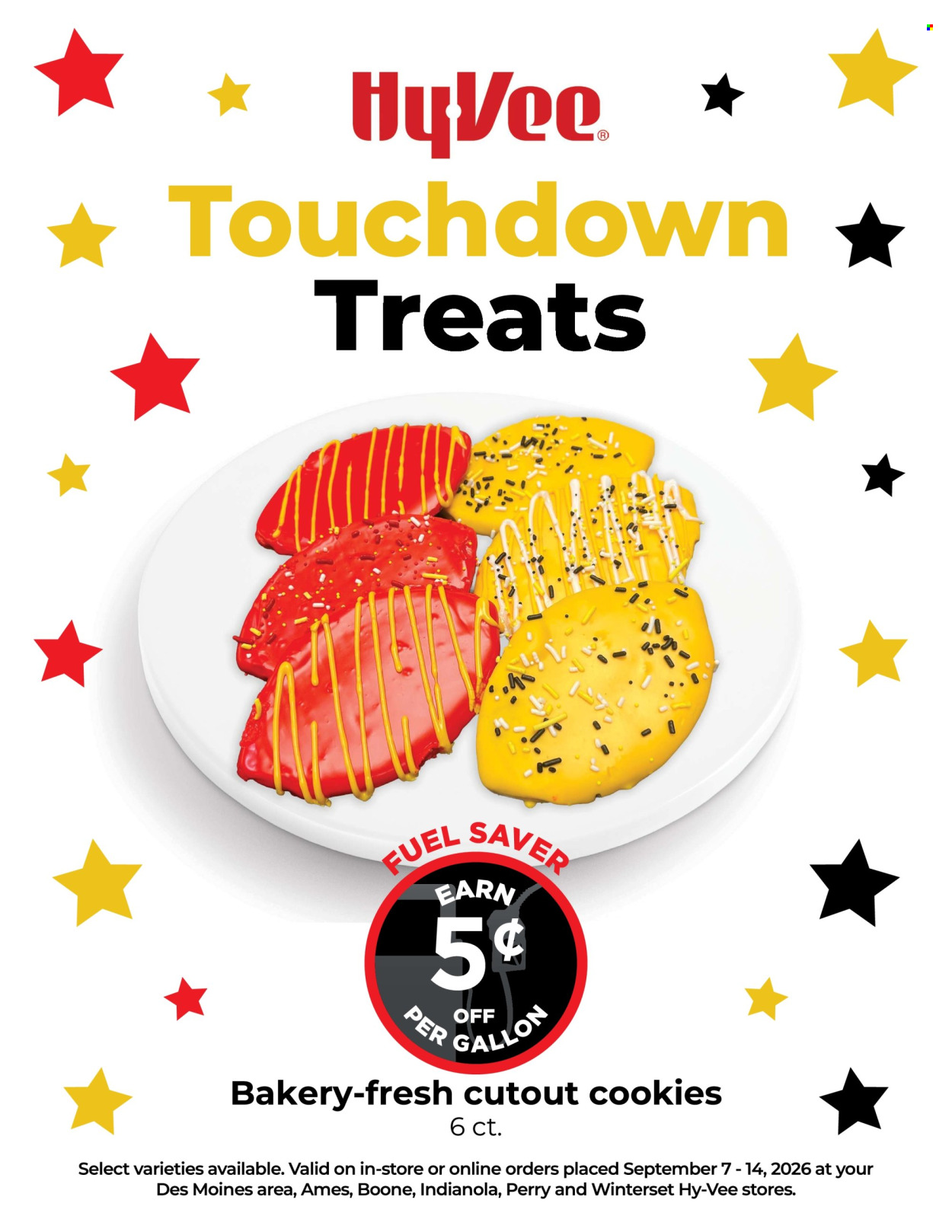 Hy-Vee ad  - 09.07.2026 - 09.14.2026. Page 1
