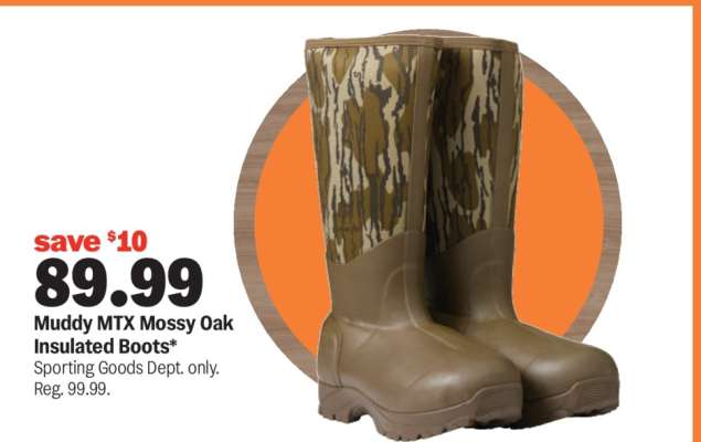 Muddy MTX Mossy Oak Insulated Boots